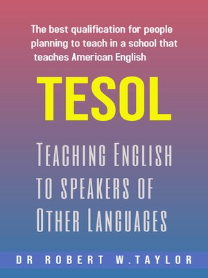 cover image of Teaching English to Speakers of Other Languages